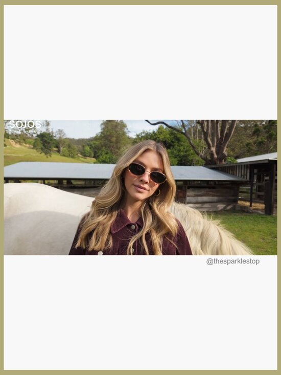 Trendy Oval Polarized Sunglasses with UV400 Protection main image 7